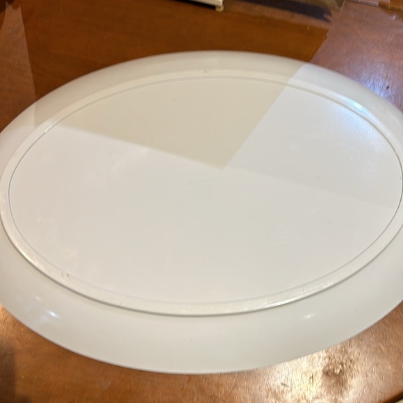 VINTAGE TURKEY PLATTER AUTUMN BROOKPARK MELAMINE 1521 LARGE COOKIE TRAY 21X15 - Picture 4 of 5